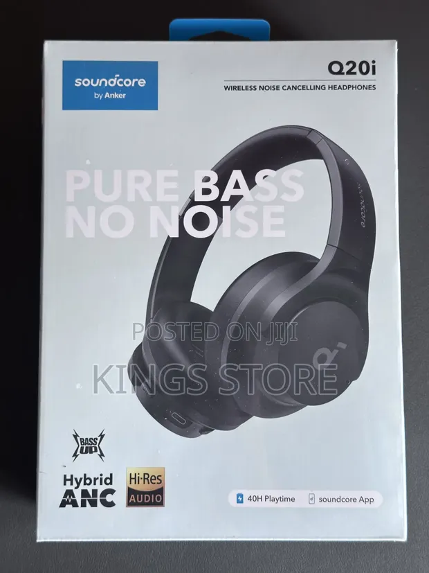 Soundcore Q20i Hybrid ANC Headphones - 1