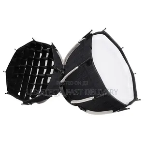 30cm Octagonal Parabolic Softbox with Mini Bowens Mount & Grid