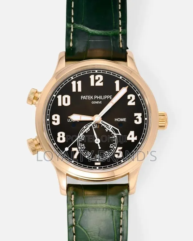 Patek Philippe Calatrava Pilot Travel Rose Gold - 1