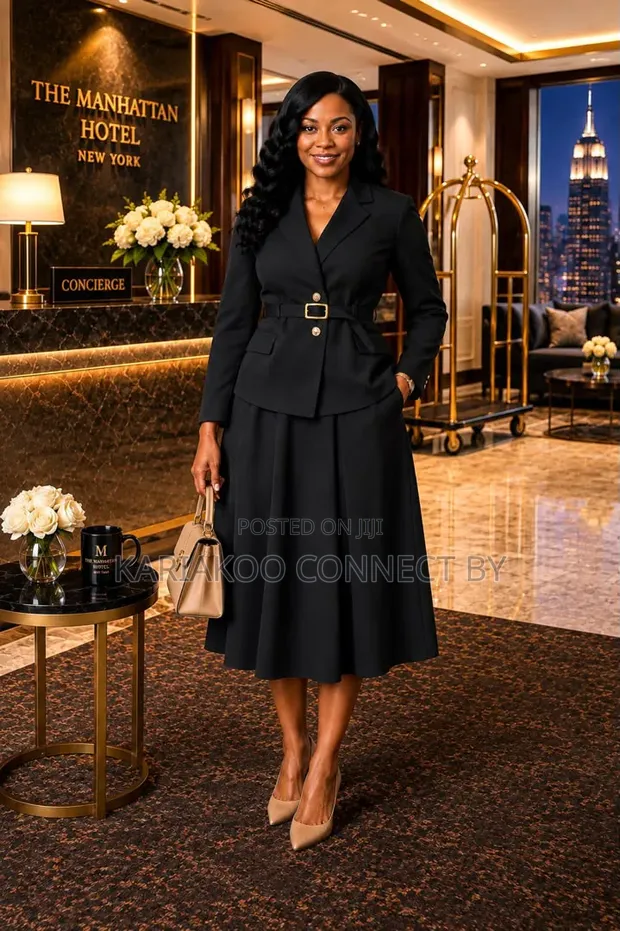 Elegant Executive Skirt Suit Set - 1