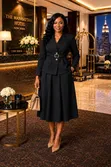 Elegant Executive Skirt Suit Set - 1