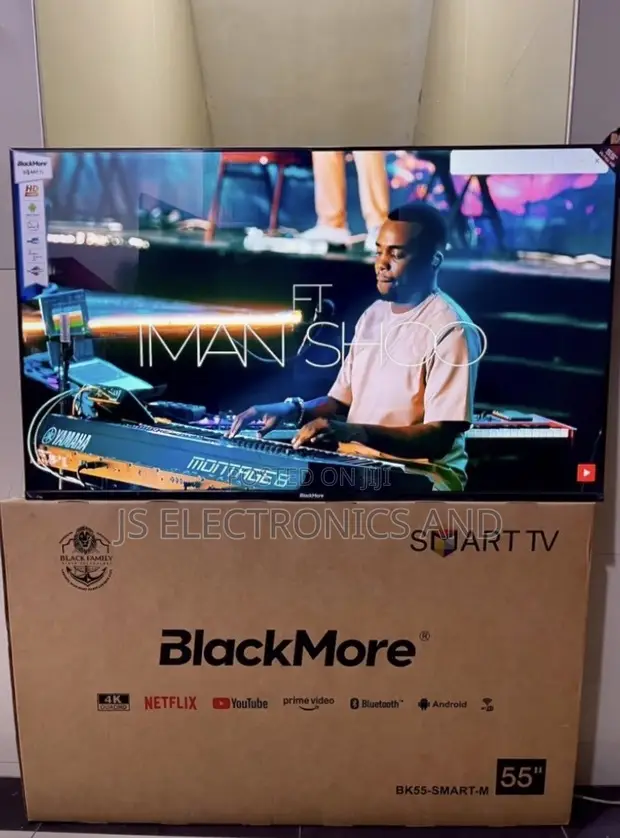 Blackmore 55" Smart UHD TV with Free Wall Bracket - 1