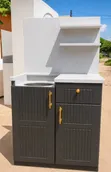 Kitchen Cabinet and Table Set - 1