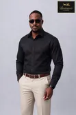 Exclusive Bosisoo Smart Casual Formal Long-Sleeve Shirts - 4