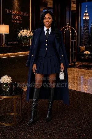 Mkusanyiko wa Suti za Sketi za Kifahari za Wanawake 3-Piece