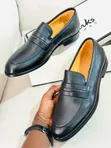 Viatu vya Clarks vya Wanaume vya Ngozi Halisi ya Penny Loafers - 3