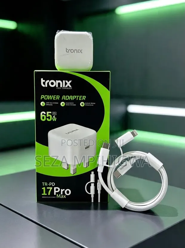 Tronix 65W Super Fast Charger (USB 2-in-1) - 1