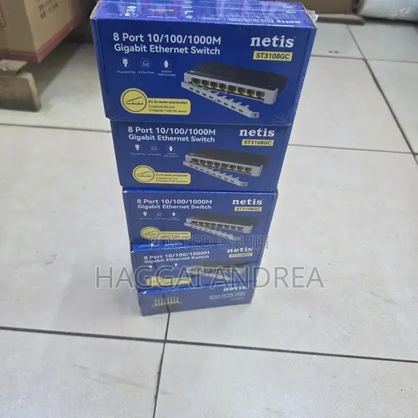 Netis ST3108GC Switch ya Gigabit Ethernet 8-Port - 1