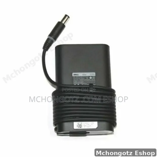 Chaja Halisi ya Laptop ya Dell 65W Pin Ndogo (4.5mm) - 1