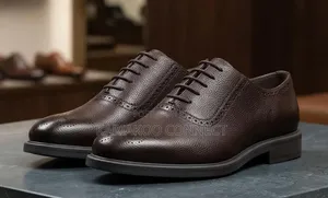 Clarks Brown Leather Shoes