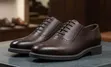 Viatu vya Kahawia vya Clarks vya Ngozi - 1