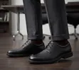 Clarks Men's Black Leather Shoes - 1