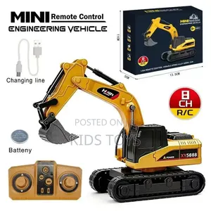 Brand New 1/64 Scale RC Mini Excavator