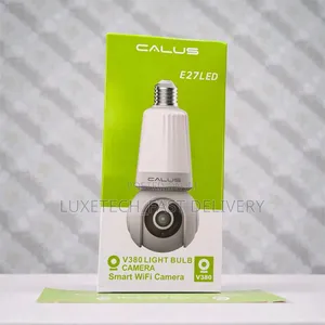 Calus E27 WiFi Bulb Camera V380 Pan-Tilt Security