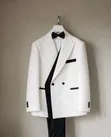 Mario Casas Men's Two-Piece Suit - 1