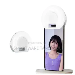 Yesido Selfie Light with Silicone Clip, 700-6500K Adjustable LED