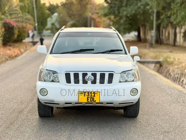 Toyota Kluger 2001 White - 1