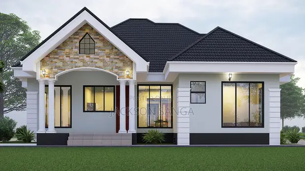 Modern 4-Bedroom House Design Service - 1
