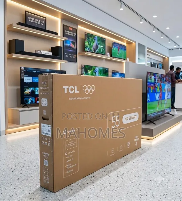 TCL 55-Inch 4K UHD TV (Model 55V6D) - 1