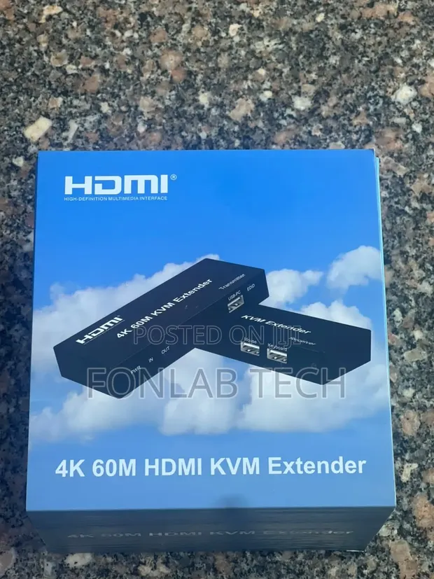 60m HDMI KVM Extender - 4K Ultra HD - 1