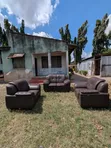Used Leather Sofa Set 2:1:1 - 1