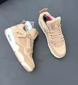 New Air Jordan 4 Multicolor Sneakers - 3