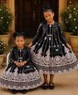 Brand New Multicolor Cotton Dresses (3-5Y, 6-9Y) - 2