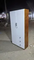 Wood-Mode White and Brown Wardrobe - 2