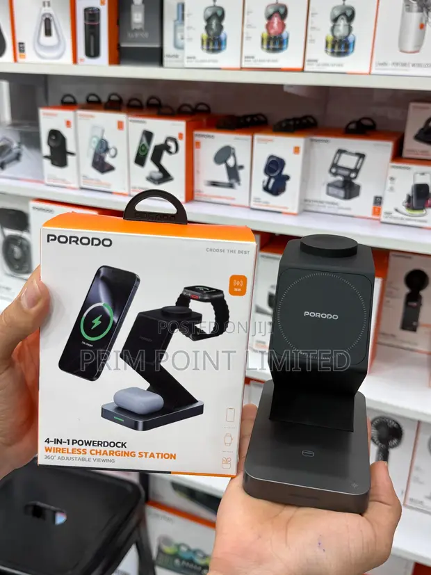 Porodo Wireless Charger 4-in-1 - 1