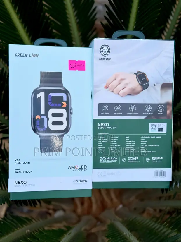 Green Lion Smart Watch with Apple Watch Features - 1