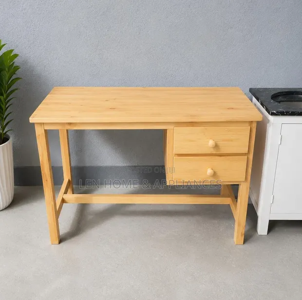 Brand New Wood-Mode Office Table - Brown - 1