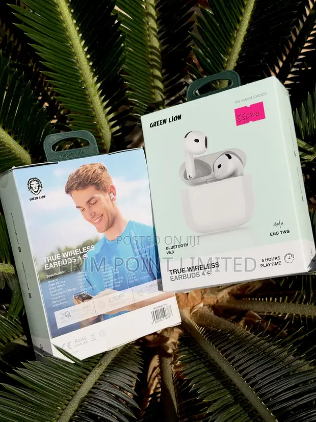 Original Green Lion Wireless Earbuds - 1