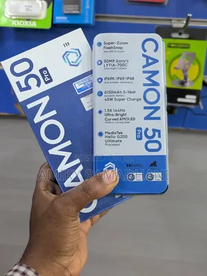 New Tecno Camon 50 Pro 256GB Blue