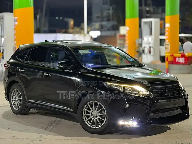 Toyota Harrier 2016 Black - 1
