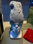 Slouchy Beanie with Mixed Crystal Accents - 3