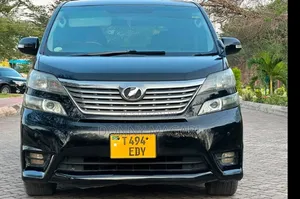 Toyota Vellfire 2009 Nyeusi