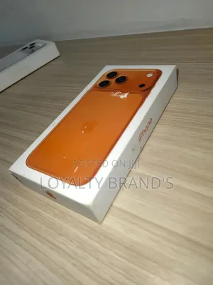 Apple iPhone 17 Pro Max 256GB Mpya Rangi ya Chungwa