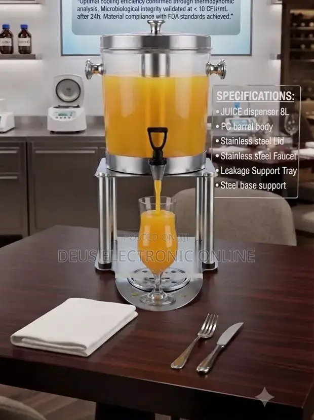 RUVO 8L Non-Electric Juice Dispenser - 1
