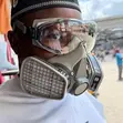 Kinyago cha Nusu Kipumuaji + Miwani ya Usalama - 1