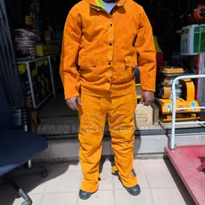 Heavy Duty Leather Welding Coveralls - Brand New
