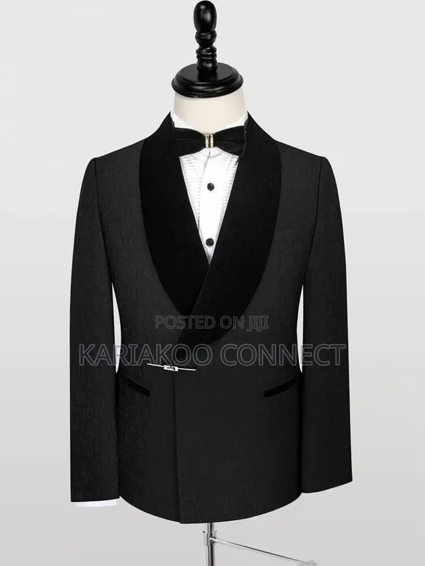 Carlos Cardin Classic Authority Black Suit - 1