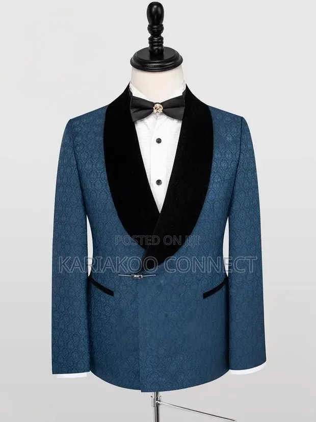 Classic Authority Navy Suit by Carlos Cardin - 1