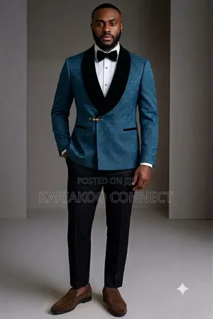 Classic Authority Navy Suit by Carlos Cardin