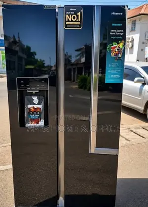 Hisense RS528P5GB Side-by-Side Refrigerator