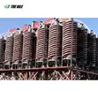 Fibreglass Spiral Chute Gravity Separator for Gold/Chrome Ore - 1
