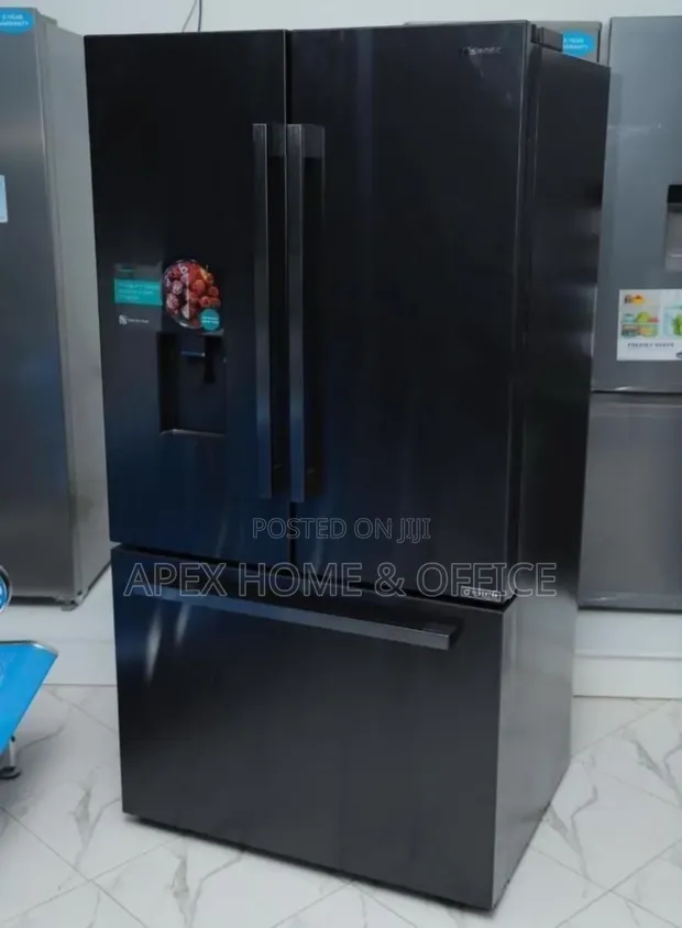 Hisense H760FSB-WD Triple Door Refrigerator - 1