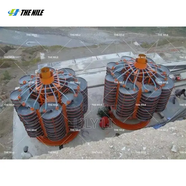 Large Spiral Chute for Chromite Ore Separation - 1