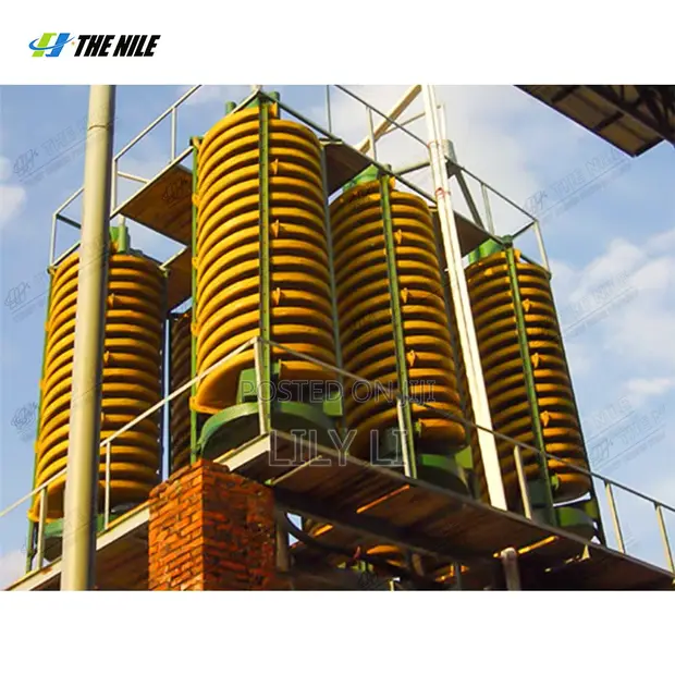 Double Spiral Chute Washer - 6.5 Tons/Hour Mineral Processing - 1