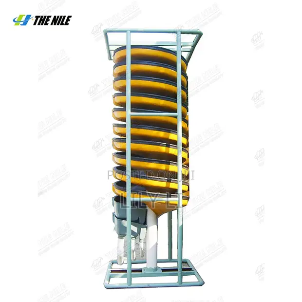 Chromium-Gold Spiral Sluice Separator Gravity Separation Equipment - 1