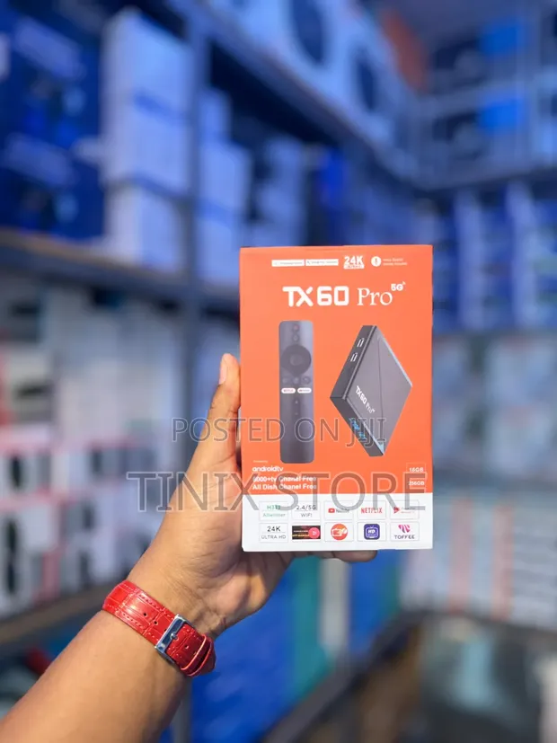 Android TV Box TX60 Pro 24K Ultra HD - 1